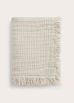 PLAID EN GAZE DE COTON