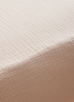 DRAP HOUSSE EN DOUBLE GAZE DE COTON