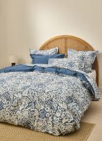 HOUSSE DE COUETTE EN PERCALE DE COTON IMPRIM&Eacute;E