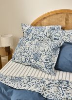 HOUSSE DE COUETTE EN PERCALE DE COTON IMPRIMÉE