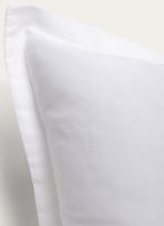 TAIE D'OREILLER EN SATIN DE COTON UNI PRELUDE