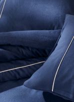 HOUSSE DE COUETTE EN FLANELLE UNIE RAGOON