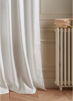 RIDEAU THERMIQUE UNI EFFET VELOURS MAT