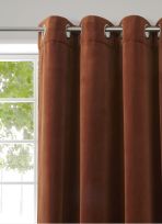 RIDEAU THERMIQUE UNI EN VELOURS DOUBLÉ POLAIRE