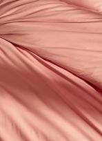 HOUSSE DE COUETTE UNIE EN PERCALE DE COTON