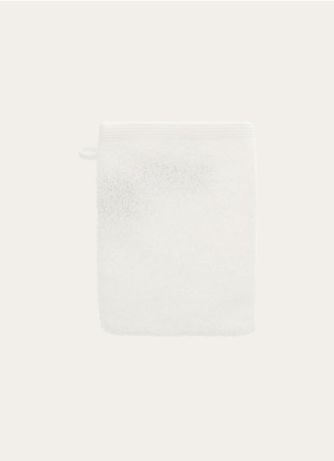 GANT DE TOILETTE BRODÉ EN COTON 500GR