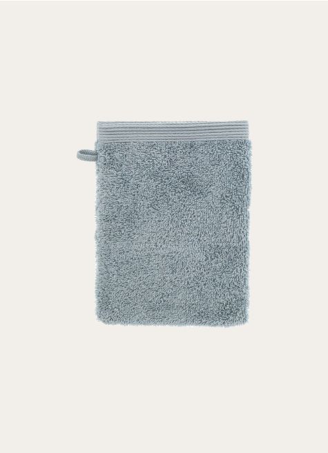 GANT DE TOILETTE BRODÉ EN COTON 500GR