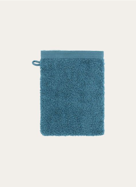 GANT DE TOILETTE BRODÉ EN COTON 500GR