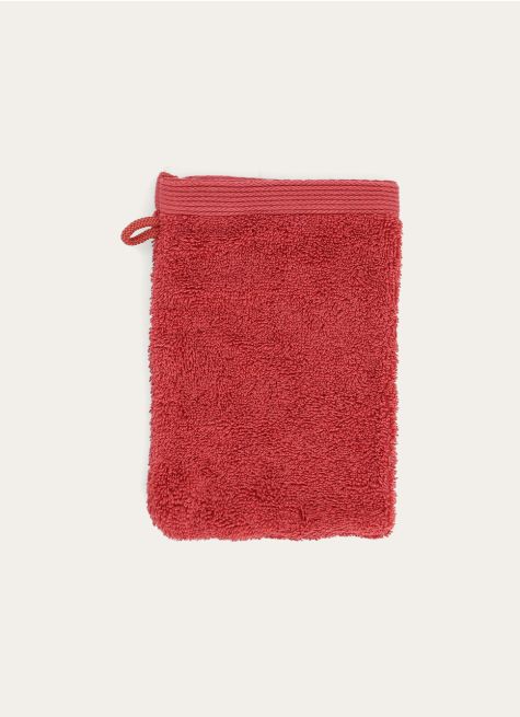 GANT DE TOILETTE BRODÉ EN COTON 500GR