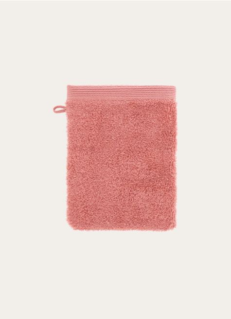GANT DE TOILETTE BRODÉ EN COTON 500GR