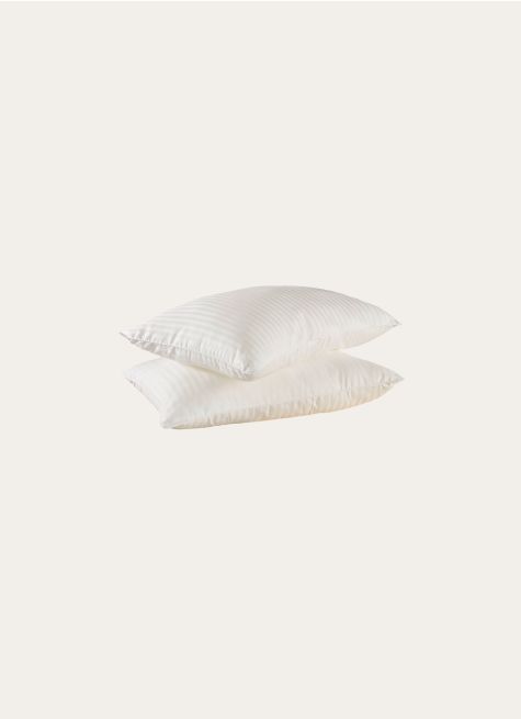 LOT DE 2 OREILLERS RECTANGULAIRES CONFORT HÔTELIER