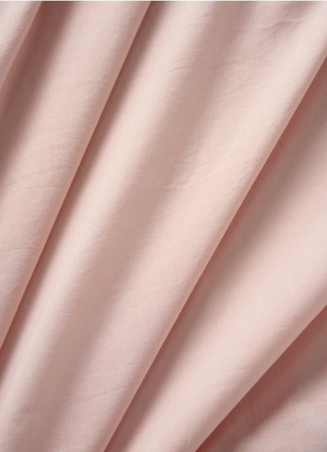 DRAP HOUSSE UNI EN COTON LAVÉ BIO