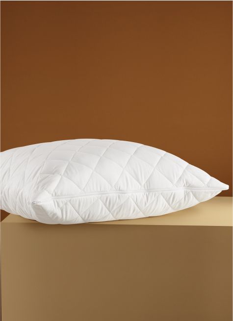 OREILLER CARR&Eacute; DOUBLE CONFORT MOELLEUX / FERME