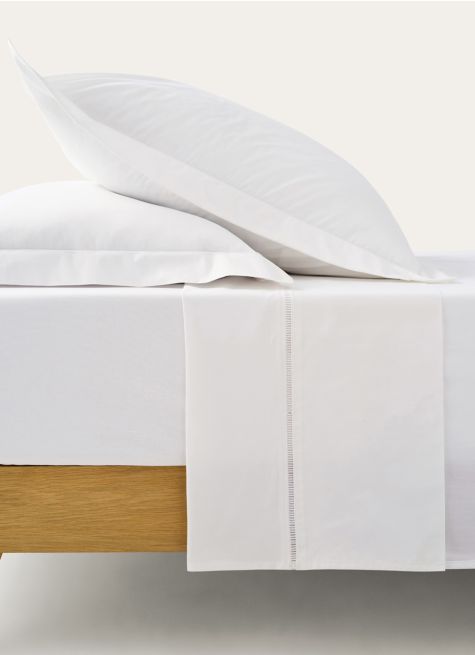 DRAP PLAT EN PERCALE DE COTON JOUR ECHELLE