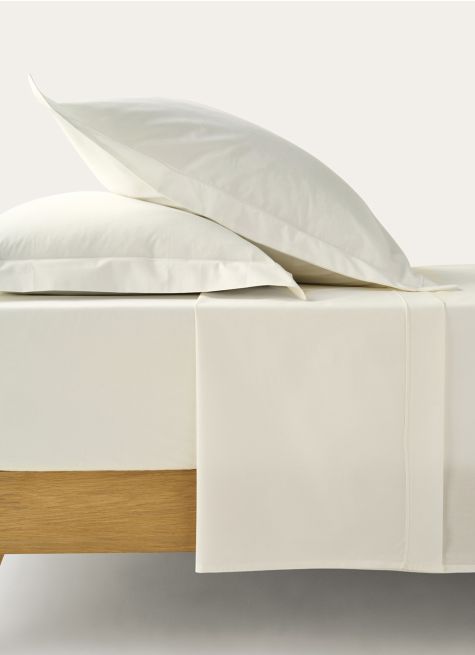 DRAP PLAT UNI EN PERCALE DE COTON