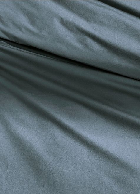 HOUSSE DE COUETTE UNIE EN PERCALE DE COTON