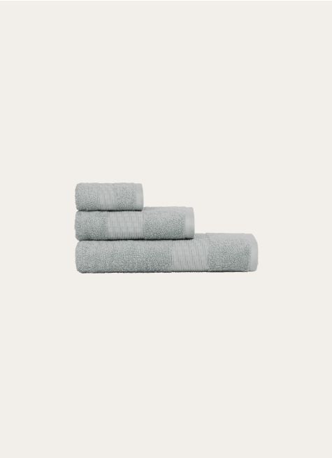 DRAP DE DOUCHE COTON BIO JACQUARD GAUFRÉ  DAISY
