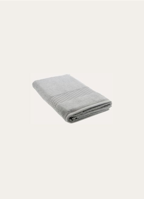 DRAP DE DOUCHE COTON BIO JACQUARD GAUFRÉ  DAISY