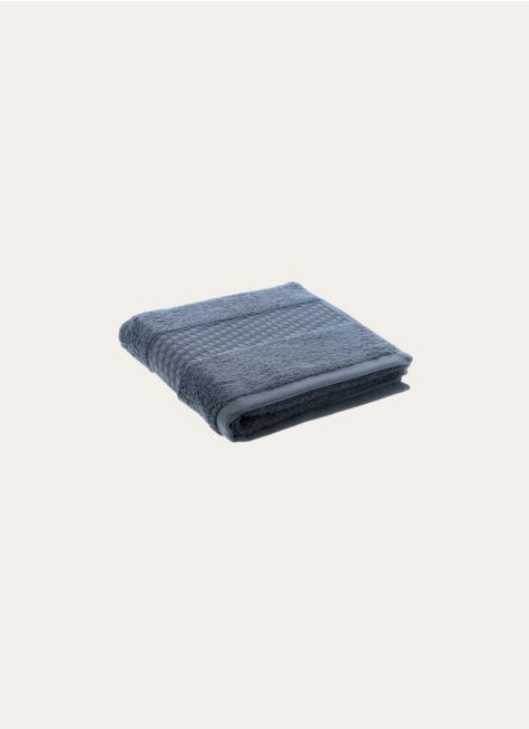 SERVIETTE TOILETTE COTON BIO JACQUARD GAUFRÉ DAISY
