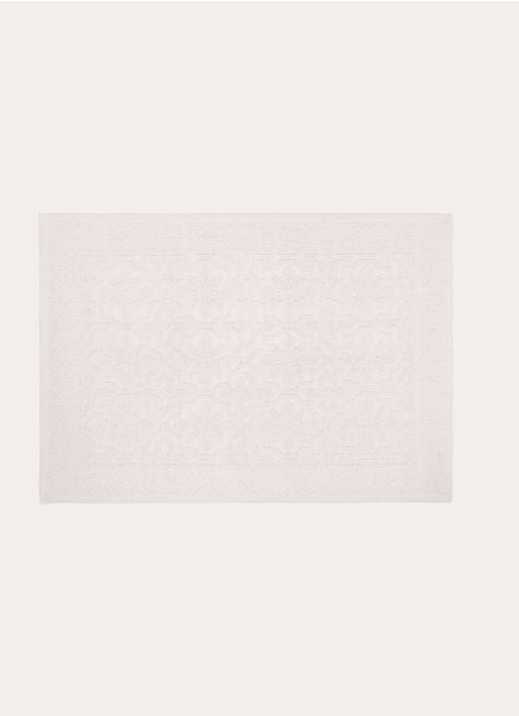 TAPIS DE BAIN JACQUARD UNI ANTIDÉRAPANT