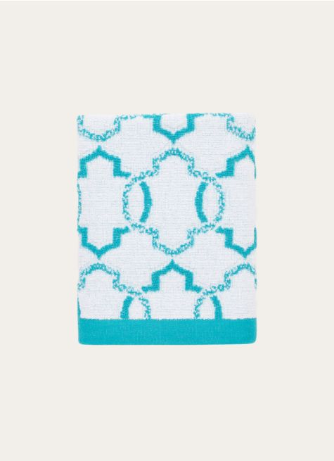 SERVIETTE DE TOILETTE COTON MOTIF ARABESQUES 500GR