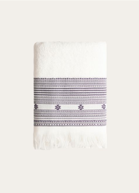 SERVIETTE DE TOILETTE COTON LITEAU FANTAISIE 500GR