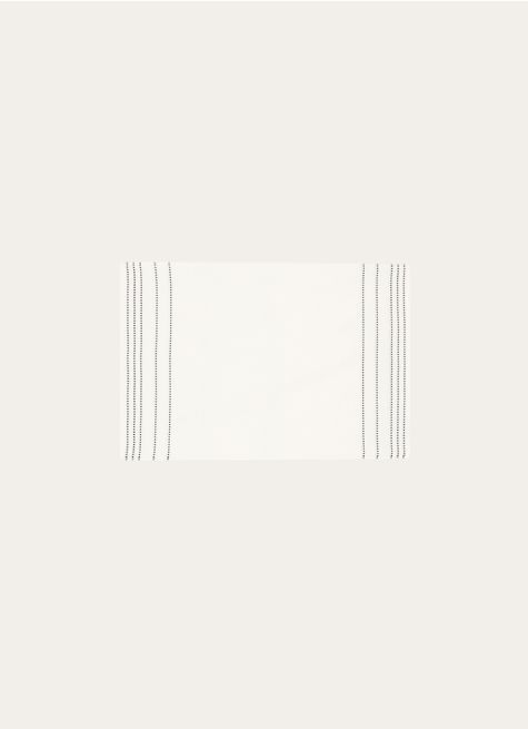 TAPIS DE BAIN EN COTON DÉTAILS POINTS