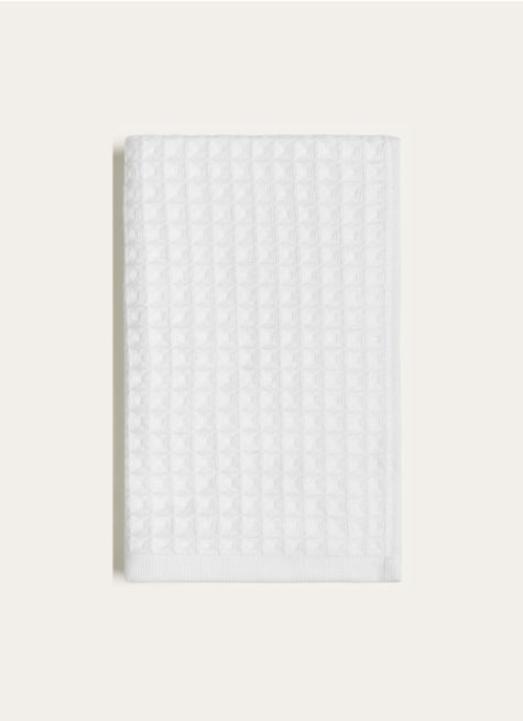 SERVIETTE DE TOILETTE NID D'ABEILLE