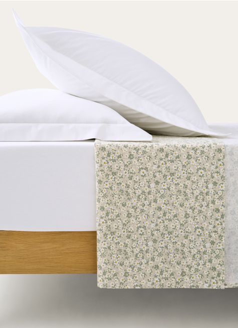 DRAP PLAT EN LIN ET COTON