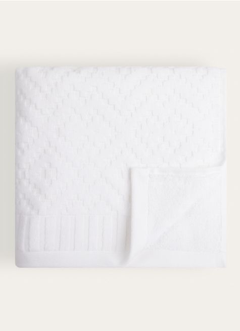 DRAP DE BAIN EN JACQUARD