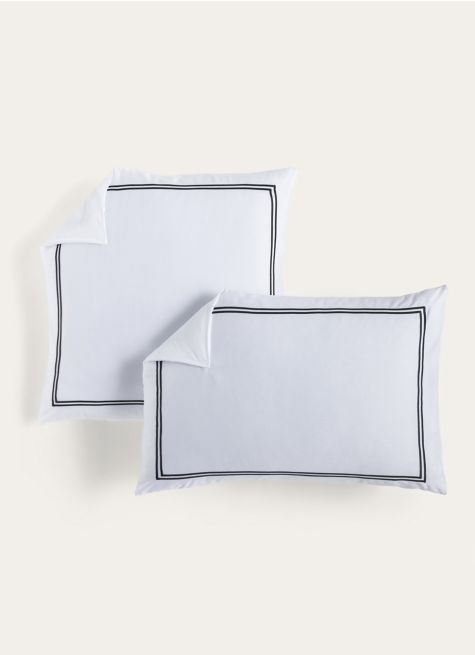 TAIE D'OREILLER EN SATIN DE COTON SONATE