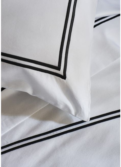 TAIE D'OREILLER EN SATIN DE COTON SONATE