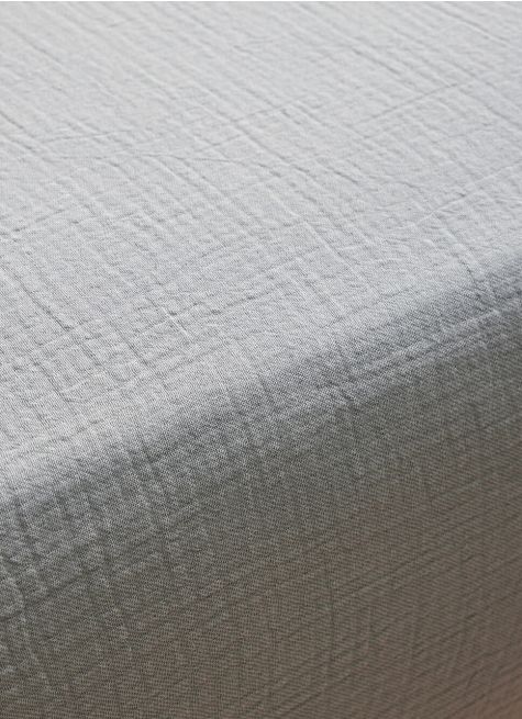 DRAP HOUSSE EN DOUBLE GAZE DE COTON