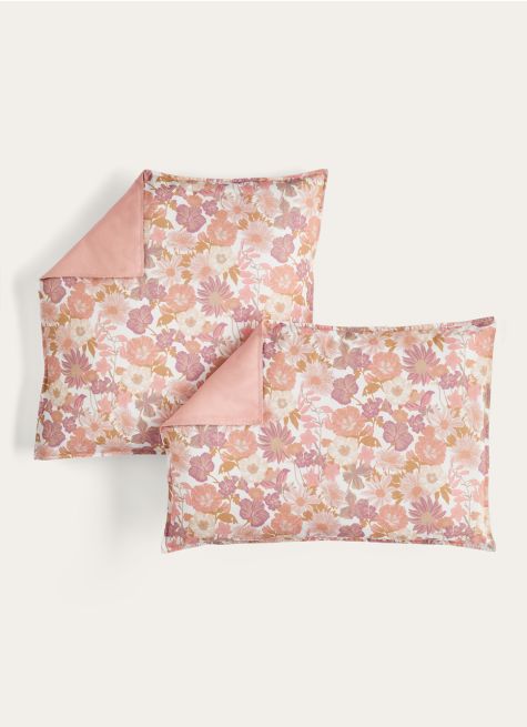 SET DE 2 TAIES D'OREILLER EN COTON BIO RAMPTON
