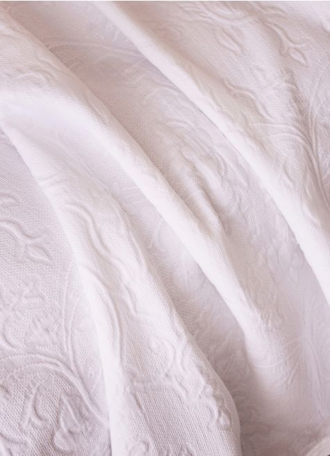 JETE DE LIT JACQUARD EN COTON AVIGNON