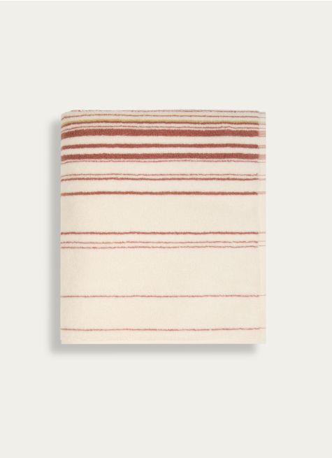 SERVIETTE DE TOILETTE À RAYURES DÉGRADÉES