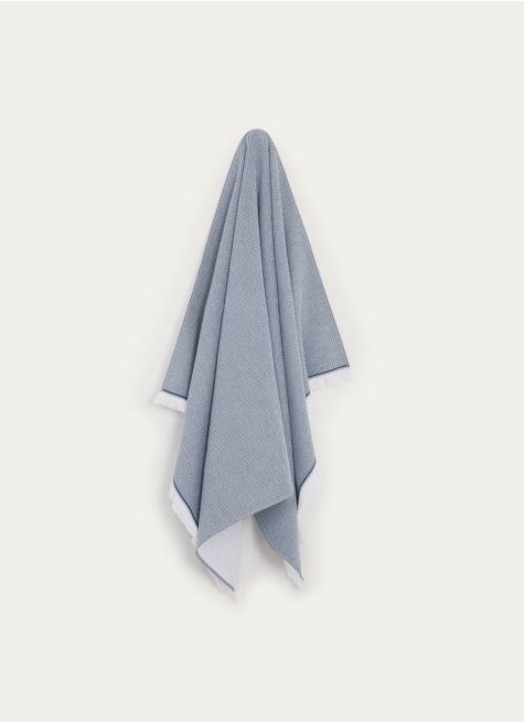 SERVIETTE DE TOILETTE EN NID D’ABEILLE