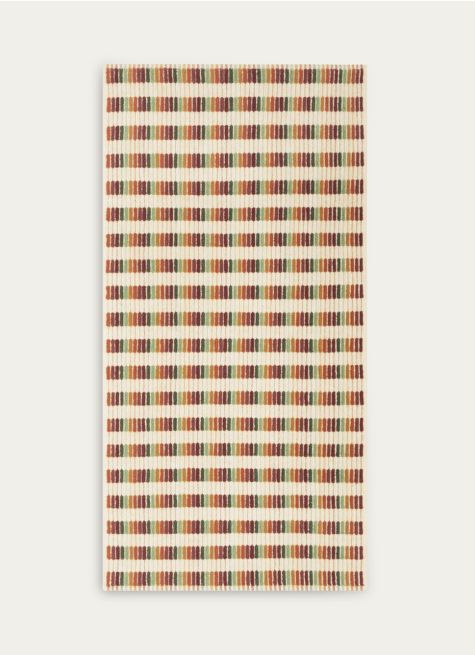 SERVIETTE DE TOILETTE À RAYURES FANTAISIES 