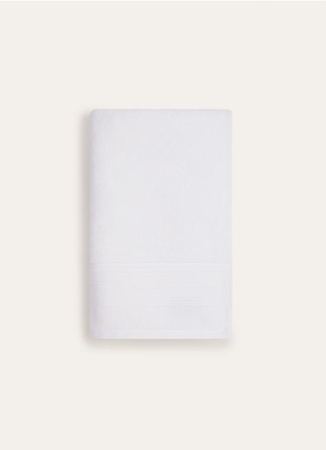 DRAP DE DOUCHE UNI EN COTON BIO