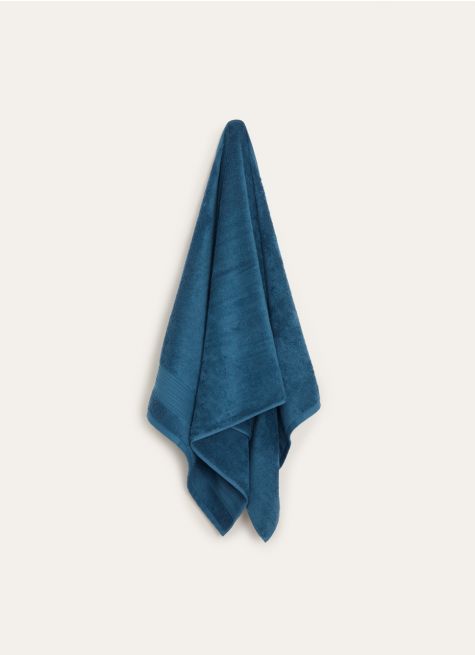 DRAP DE DOUCHE UNI EN COTON BIO