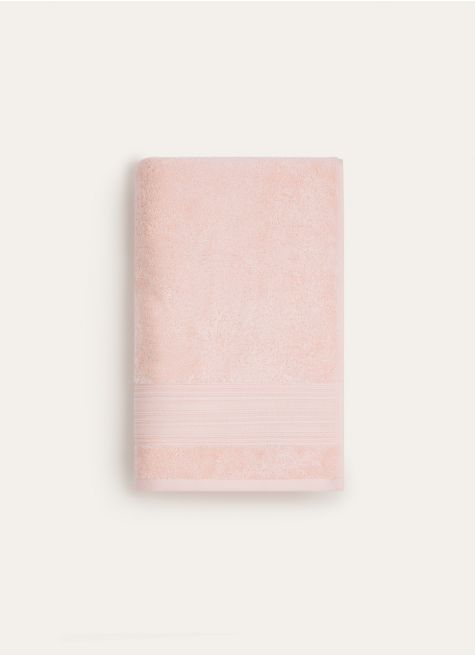 DRAP DE DOUCHE UNI EN COTON BIO