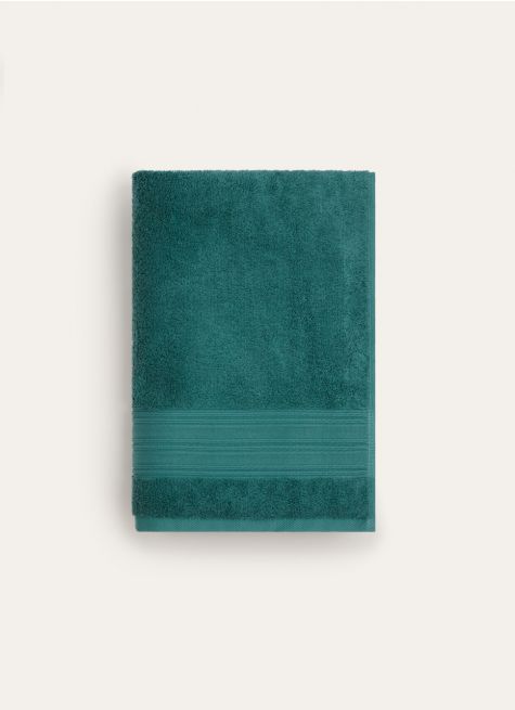 DRAP DE DOUCHE UNI EN COTON BIO