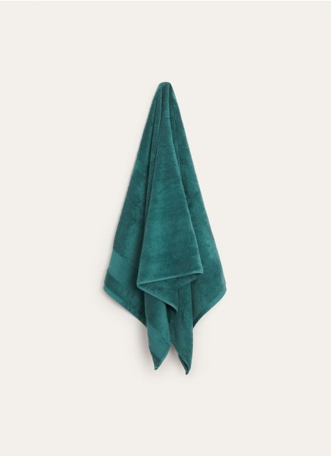 DRAP DE DOUCHE UNI EN COTON BIO