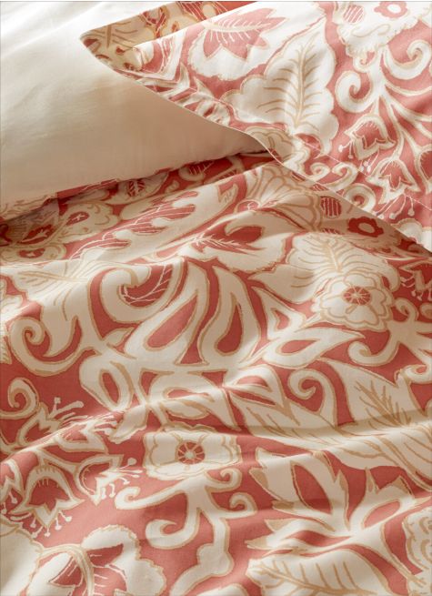 HOUSSE DE COUETTE EN PERCALE DE COTON IMPRIMÉE