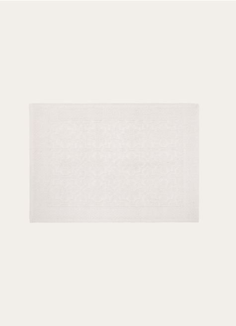 TAPIS DE BAIN JACQUARD UNI ANTIDÉRAPANT