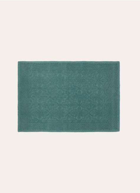 TAPIS DE BAIN JACQUARD UNI ANTIDÉRAPANT