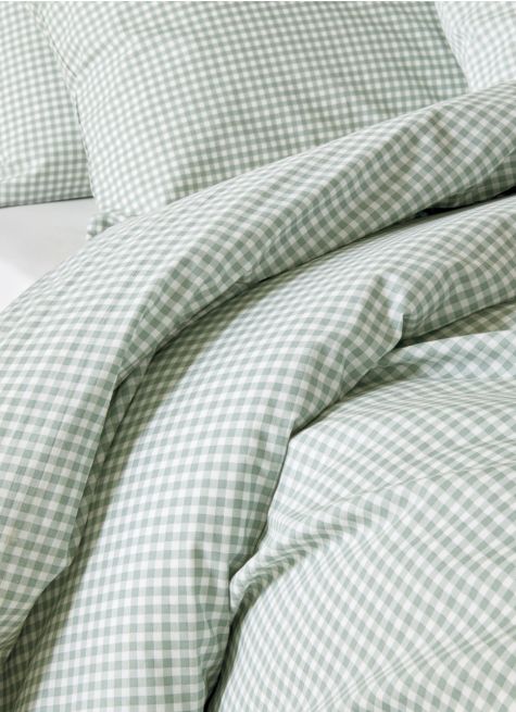 HOUSSE DE COUETTE EN COTON VICHY