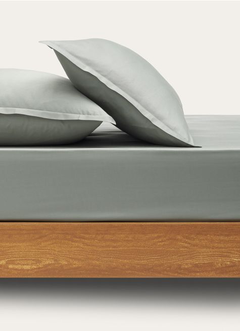 DRAP HOUSSE EN SATIN DE COTON UNI