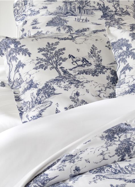 LOT DE 2 TAIES D'OREILLER SATIN DE COTON HÉLOÏSE