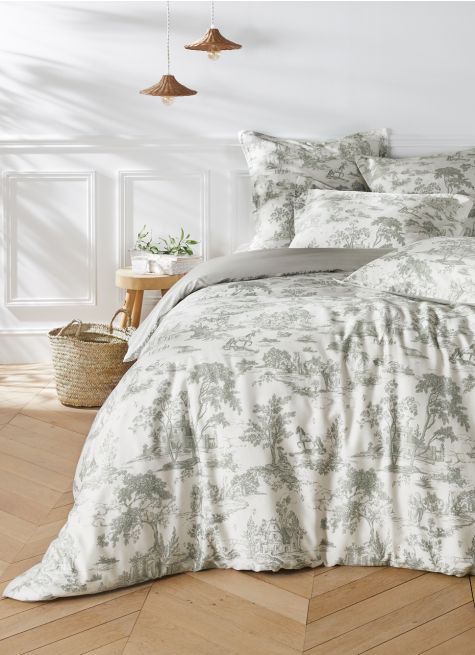 HOUSSE DE COUETTE EN SATIN DE COTON HÉLOÏSE